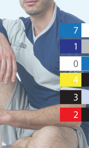 Camiseta 424 Set poliéster