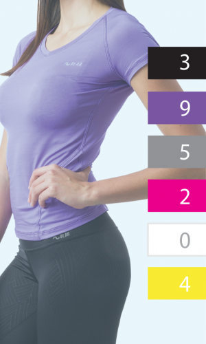 T-shirt Poliamida con lycra E242