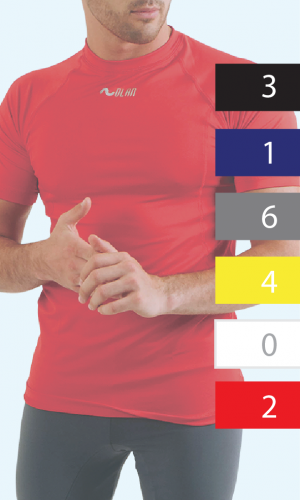 Remera térmica T50 poliéster con lycra