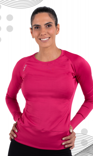 Remera térmica T80 Poliéster con lycra